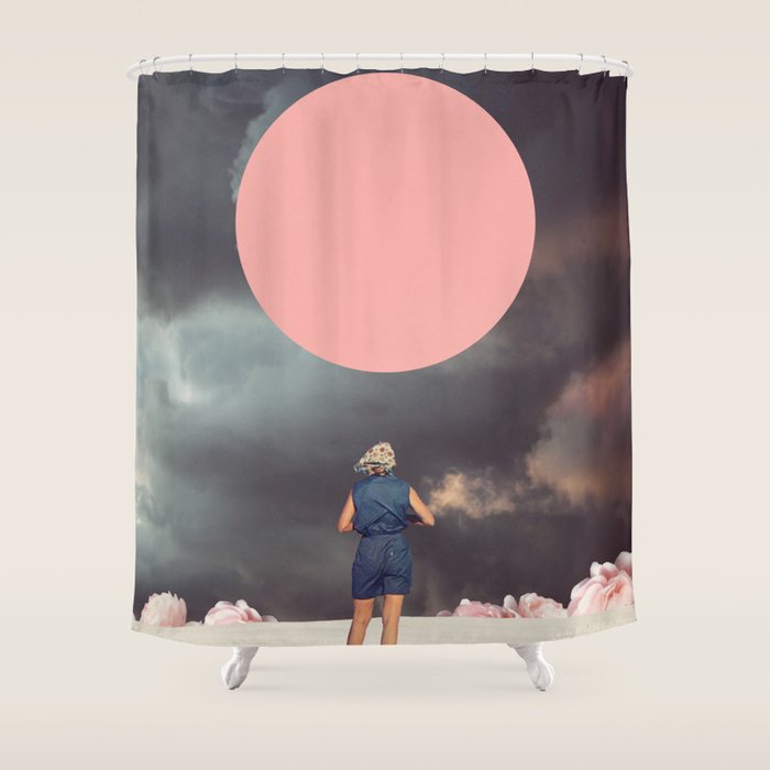 You brought Calm Within Me Shower Curtain Gallery Image 1