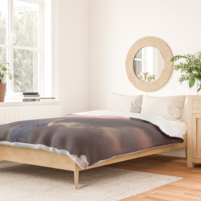 You brought Calm Within Me Duvet Cover Gallery Image 2