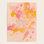 "O How Beautifully You Are Learning To Live Fully Right Where You Are." Poster Gallery Image 4