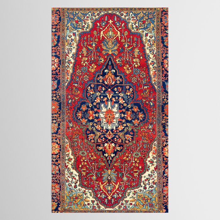 Farahan Arak West Persian Rug Print Tablecloth Gallery Image 2
