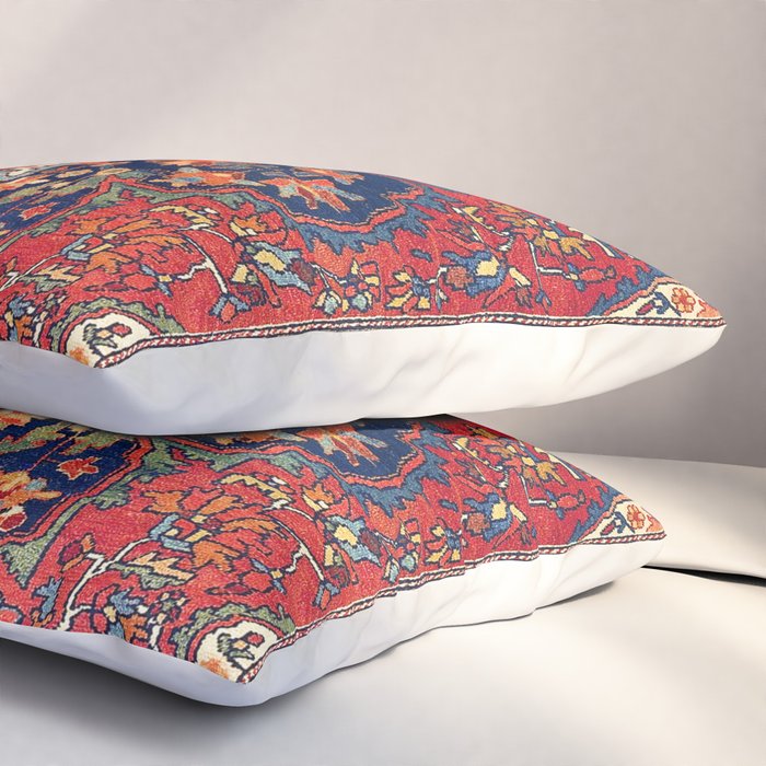 Farahan Arak West Persian Rug Print Pillow Sham Gallery Image 3