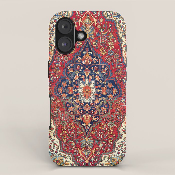 Farahan Arak West Persian Rug Print iPhone Case Gallery Image 1