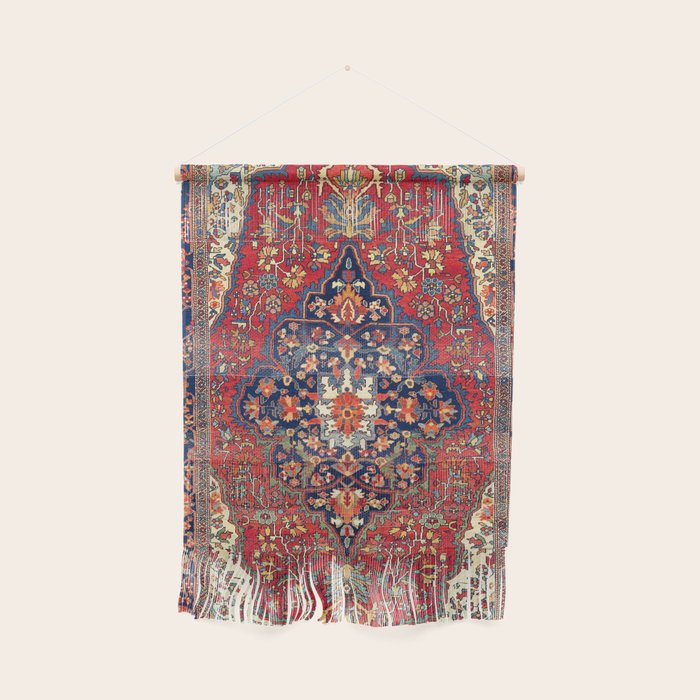 Farahan Arak West Persian Rug Print Wall Hanging Gallery Image 1