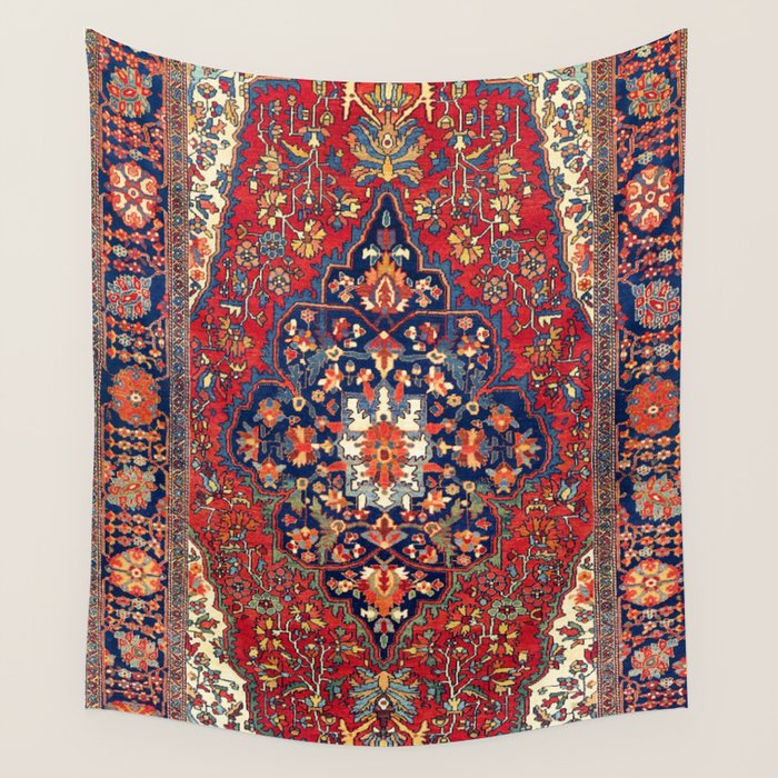 Farahan Arak West Persian Rug Print Wall Tapestry Gallery Image 4
