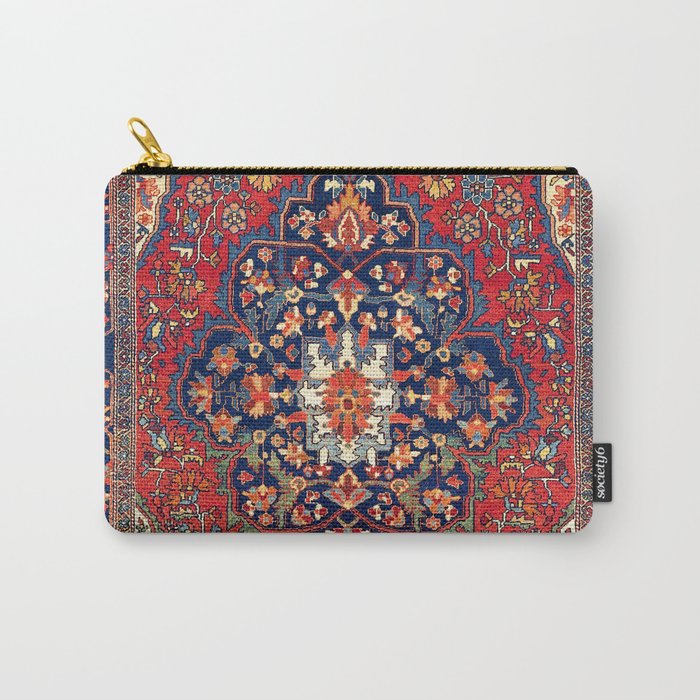 Farahan Arak West Persian Rug Print Carry All Pouch Gallery Image 1