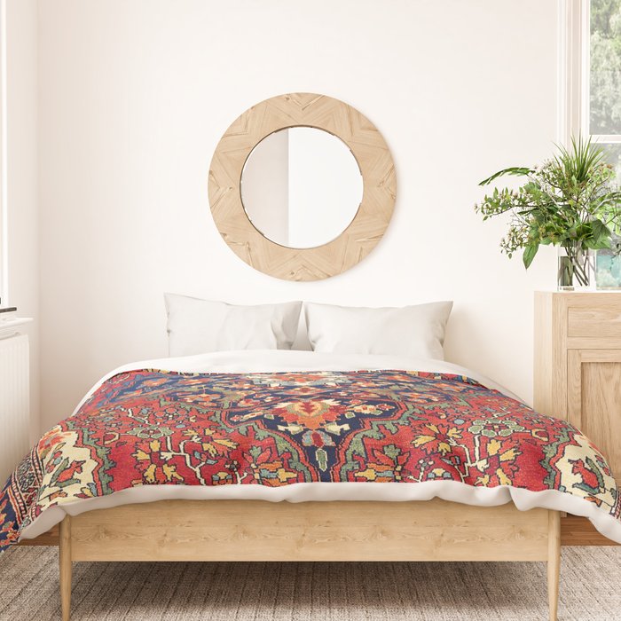 Farahan Arak West Persian Rug Print Duvet Cover Gallery Image 3