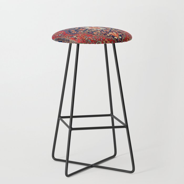 Farahan Arak West Persian Rug Print Stool Gallery Image 1