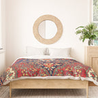 Farahan Arak West Persian Rug Print Duvet Cover Gallery Image 3