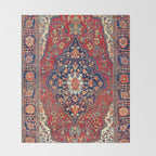 Farahan Arak West Persian Rug Print Throw Blanket Gallery Image 2