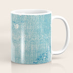 Japanese Swans Vintage Illustration by Taguchi Tomoki 1860-1896 Peaceful Blue Tranquil Minimalist Coffee Mug Gallery Image 1