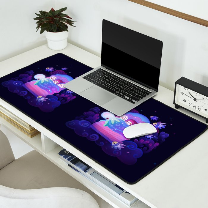 Blanket octopus Desk Mat Gallery Image 2