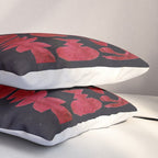 Crimson Village At Night  Pillow Sham Gallery Image 3