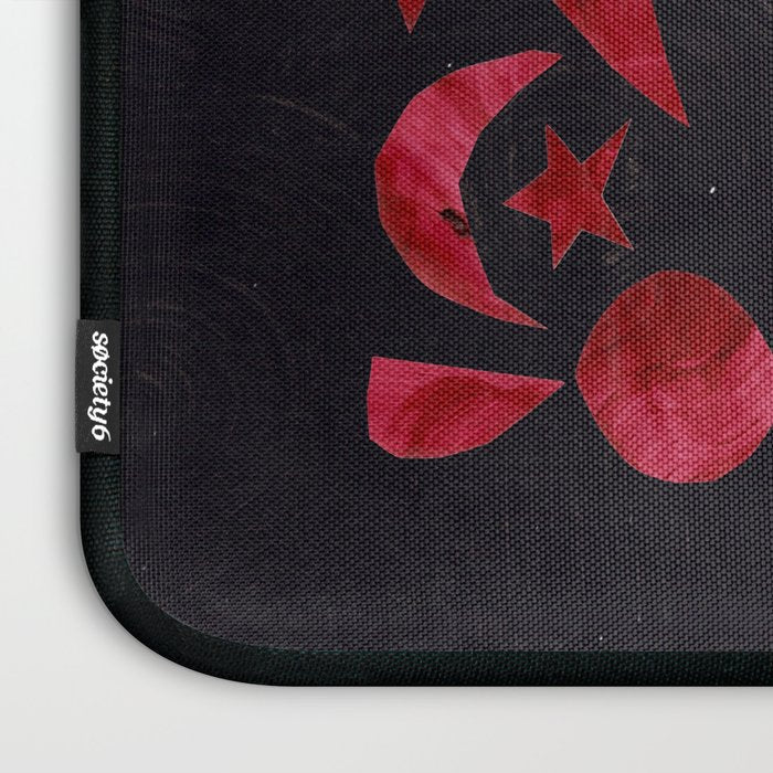 Crimson Village At Night  Laptop Sleeve Gallery Image 3