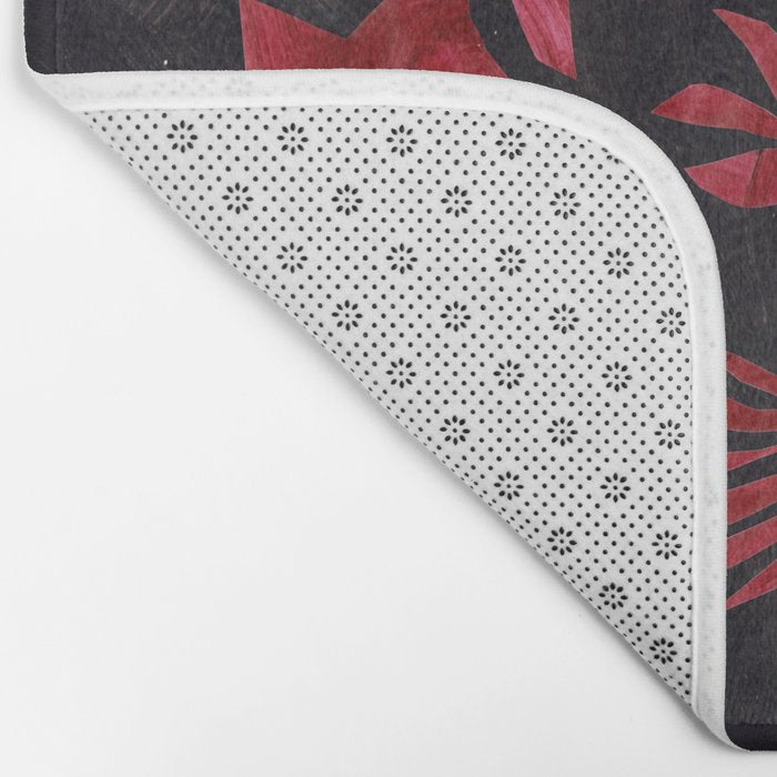 Crimson Village At Night  Bath Mat Gallery Image 2