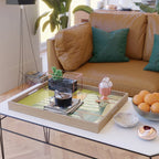 Sleeping Ginger Cat Sunshine Serving Tray Gallery Image 2