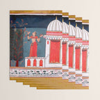 Gauri Ragini Mughal Indian Painting Illustration Wrapping Paper Gallery Image 3