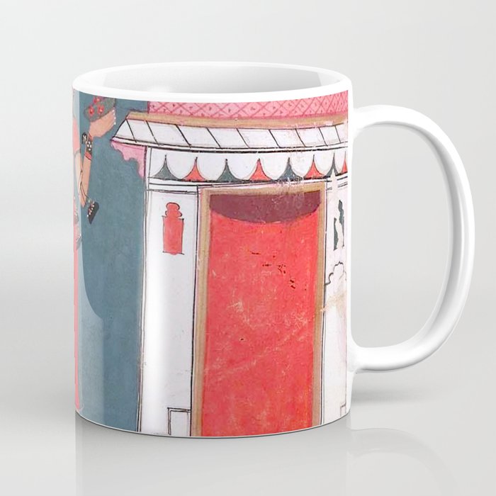 Gauri Ragini Mughal Indian Painting Illustration Coffee Mug Gallery Image 1