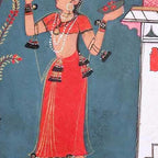 Gauri Ragini Mughal Indian Painting Illustration Coffee Mug Gallery Image 2