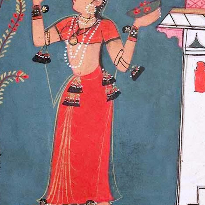 Gauri Ragini Mughal Indian Painting Illustration Coffee Mug Gallery Image 2