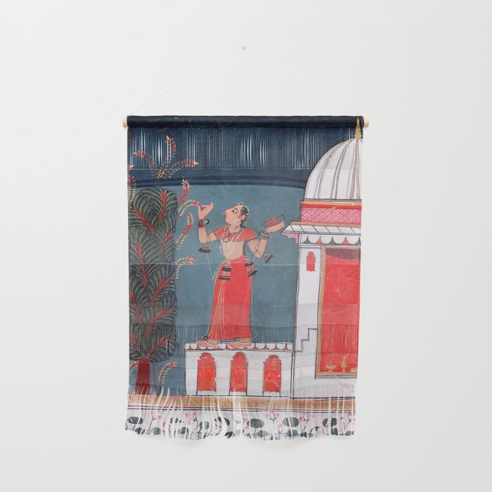 Gauri Ragini Mughal Indian Painting Illustration Wall Hanging Gallery Image 1