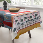 Gauri Ragini Mughal Indian Painting Illustration Tablecloth Gallery Image 3