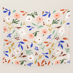 Tulum Floral Wall Tapestry Gallery Image 4