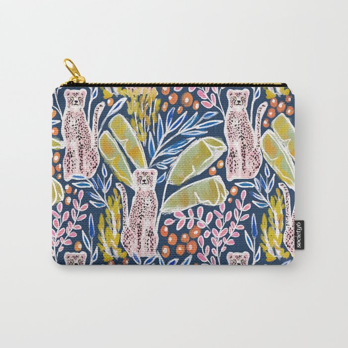 Pink Cheetah Carry All Pouch Gallery Image 1