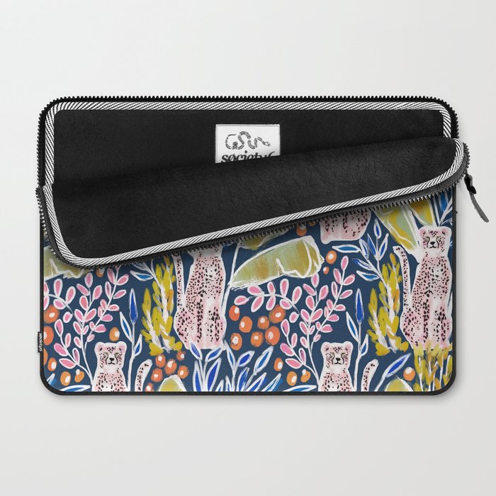 Pink Cheetah Laptop Sleeve Gallery Image 2