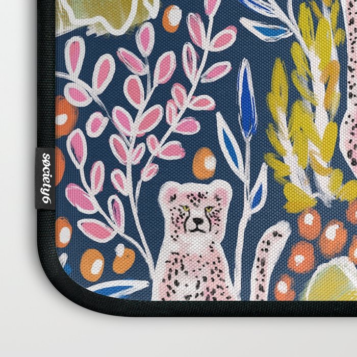 Pink Cheetah Laptop Sleeve Gallery Image 3
