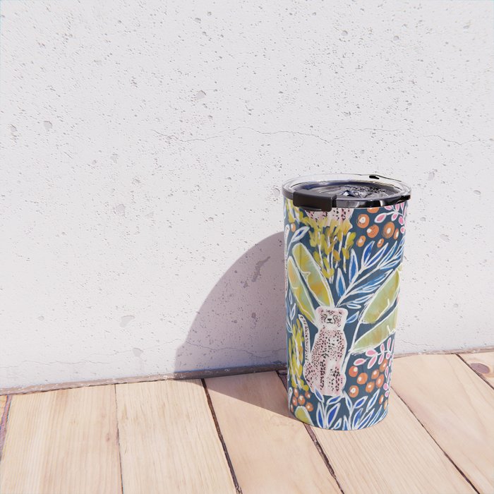 Pink Cheetah Travel Mug Gallery Image 4