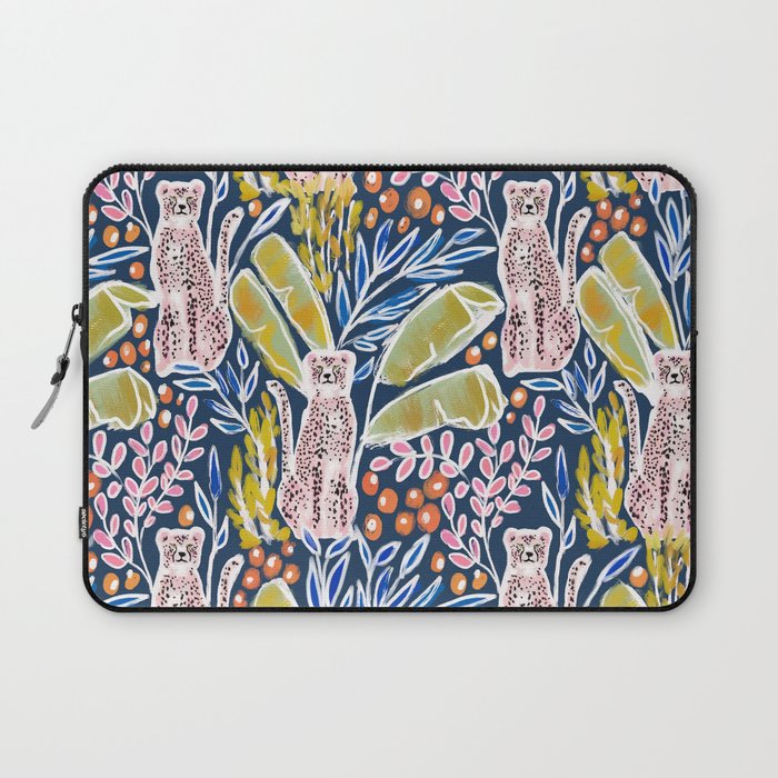 Pink Cheetah Laptop Sleeve Gallery Image 1