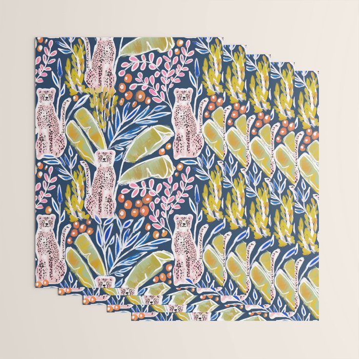 Pink Cheetah Wrapping Paper Gallery Image 3