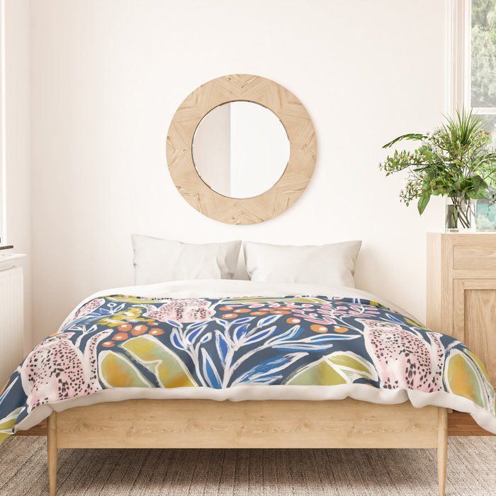 Pink Cheetah Duvet Cover Gallery Image 3