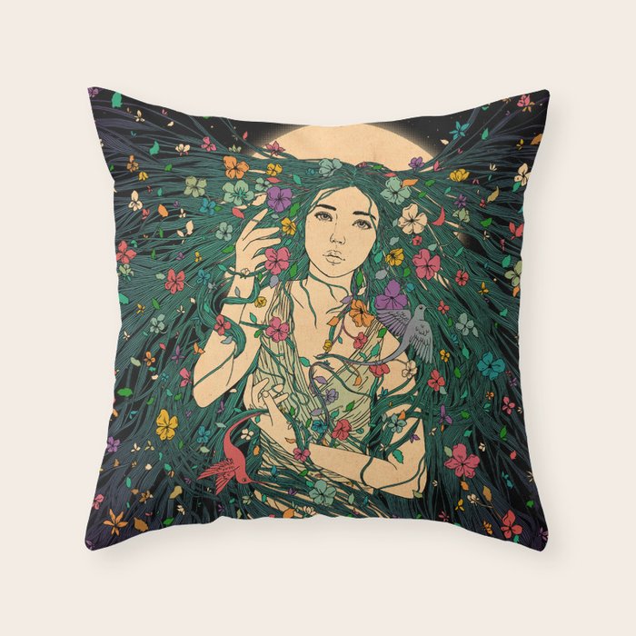 Tangled Up in Life Throw Pillow Gallery Image 6