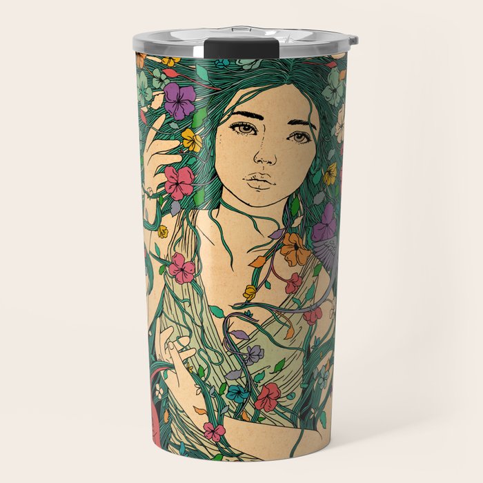 Tangled Up in Life Travel Mug Gallery Image 1