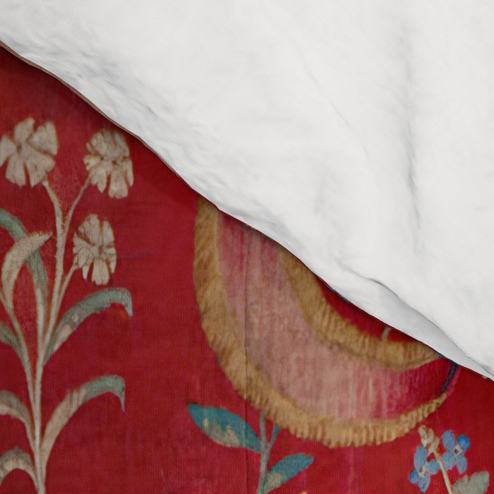 Lady and Unicorn Medieval Tapestry Hearing Comforter Gallery Image 4