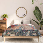 Lady and Unicorn Medieval Tapestry Hearing Comforter Gallery Image 3