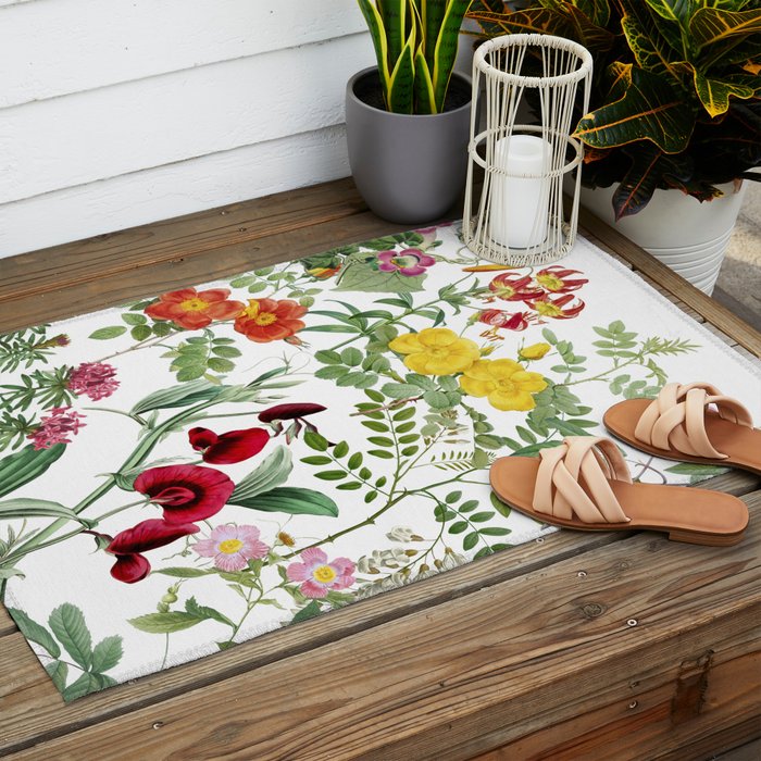 Redeeming Bloom Outdoor Rug Gallery Image 2