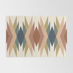 Bold Geometric Triangles IX Rug Gallery Image 2