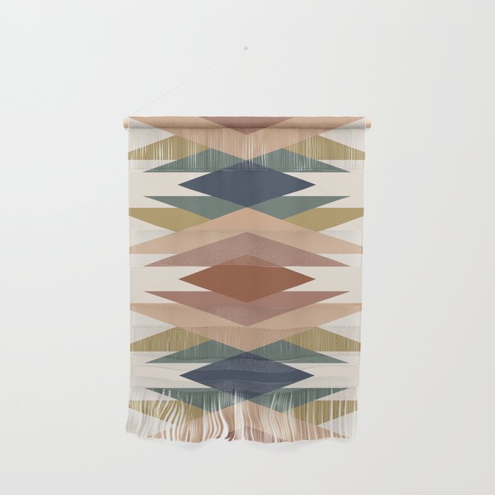 Bold Geometric Triangles IX Wall Hanging Gallery Image 1