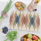 Bold Geometric Triangles IX Cutting Board Gallery Image 2