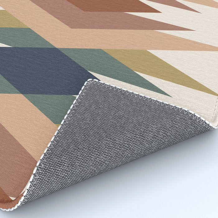 Bold Geometric Triangles IX Rug Gallery Image 4