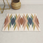 Bold Geometric Triangles IX Rug Gallery Image 1