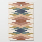Bold Geometric Triangles IX Cutting Board Gallery Image 1