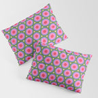 Geometric Mid Century Modern Pattern Pillow Sham Gallery Image 3