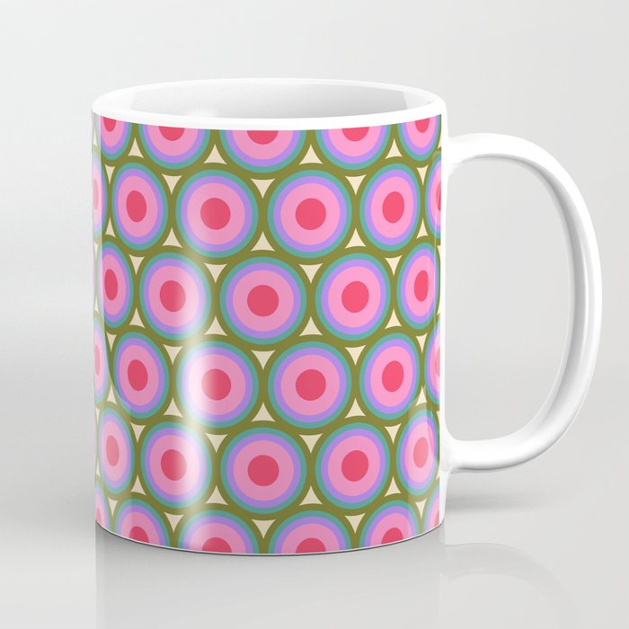 Geometric Mid Century Modern Pattern Coffee Mug Gallery Image 1