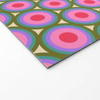 Geometric Mid Century Modern Pattern Welcome Mat Gallery Image 2