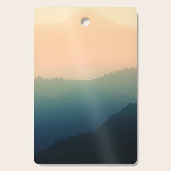 Living On The Edge - Smoky Mountain National Park Cutting Board Gallery Image 1