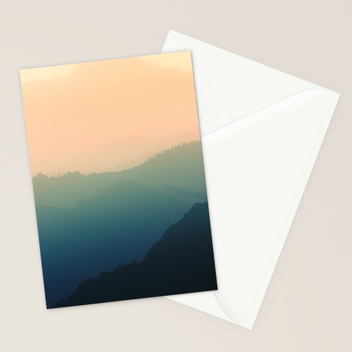 Living On The Edge - Smoky Mountain National Park Stationery Card Gallery Image 2