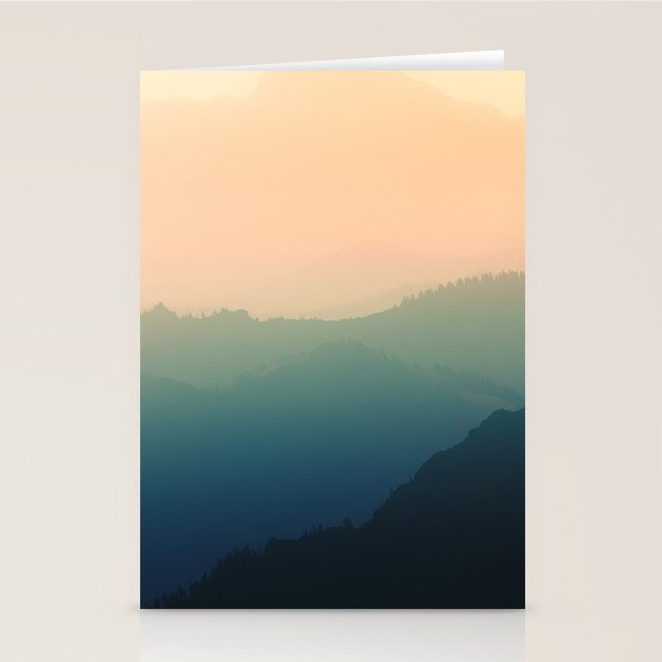 Living On The Edge - Smoky Mountain National Park Stationery Card Gallery Image 2